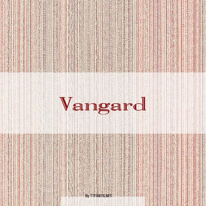 Vangard example