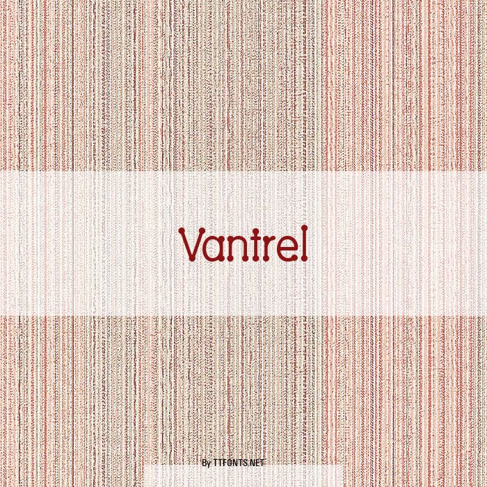 Vantrel example