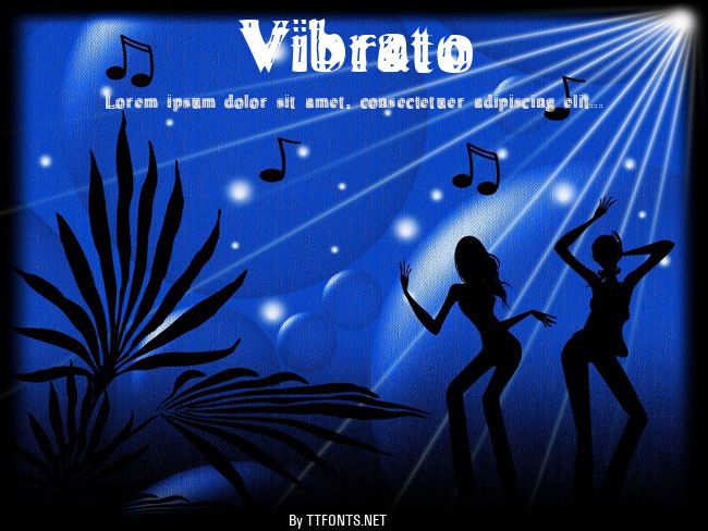 Vibrato example