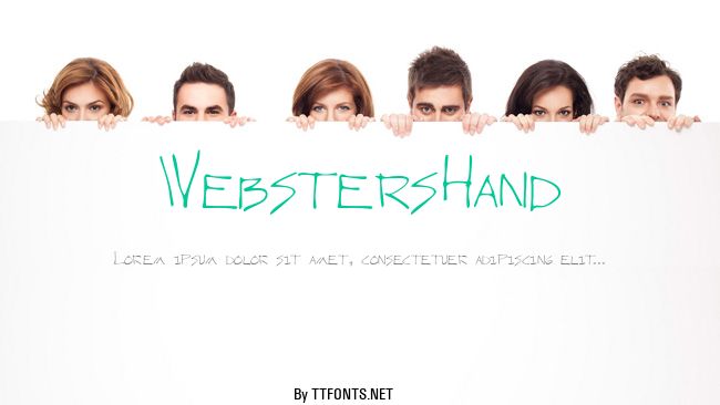 WebstersHand example