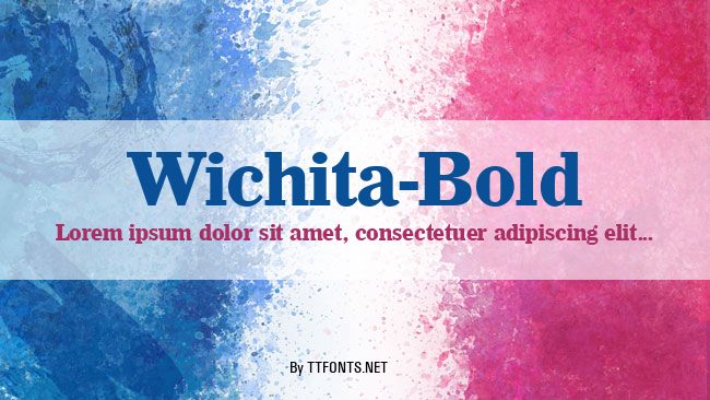 Wichita-Bold example