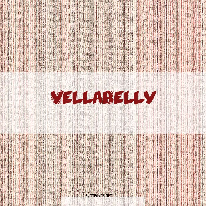 YellaBelly example