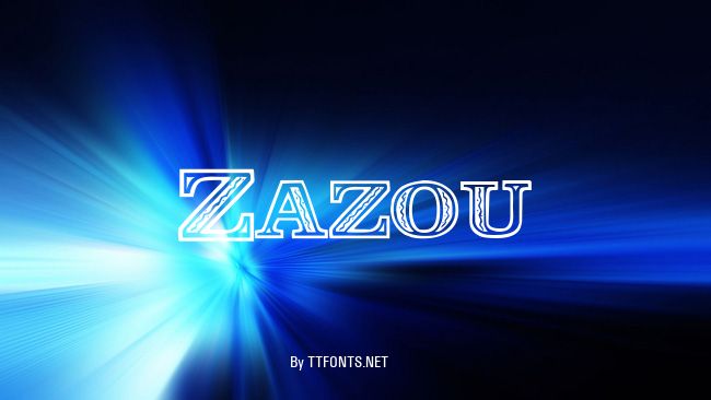 Zazou example