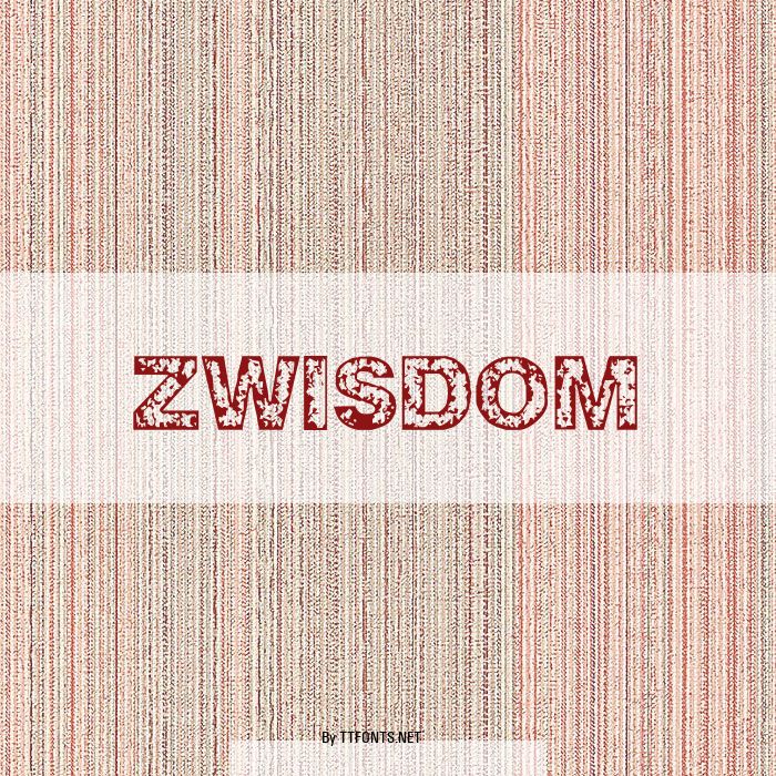 ZWISDOM example