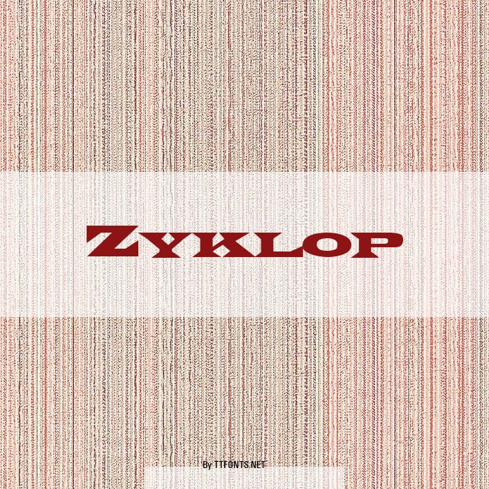 Zyklop example