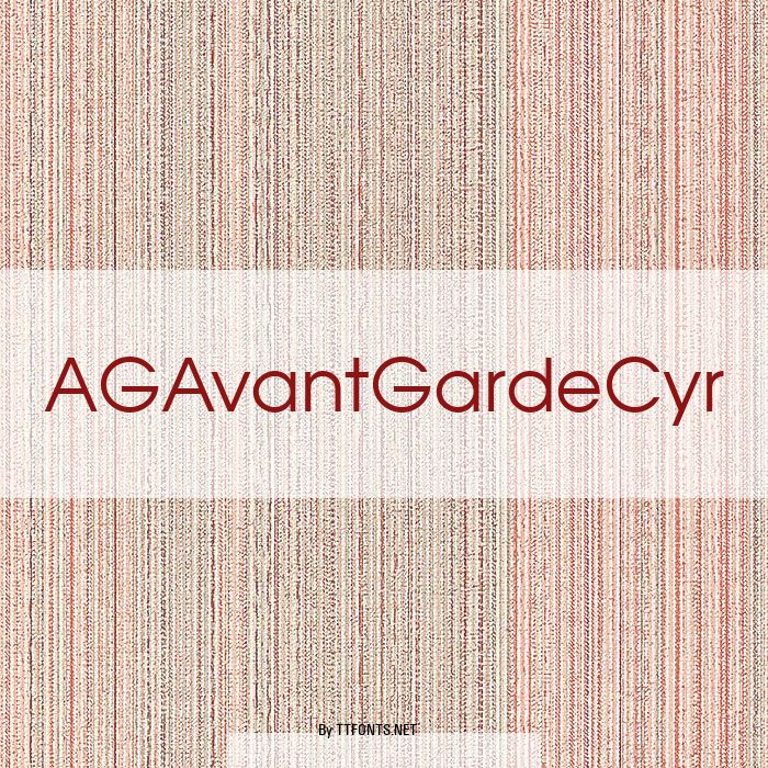 AGAvantGardeCyr example