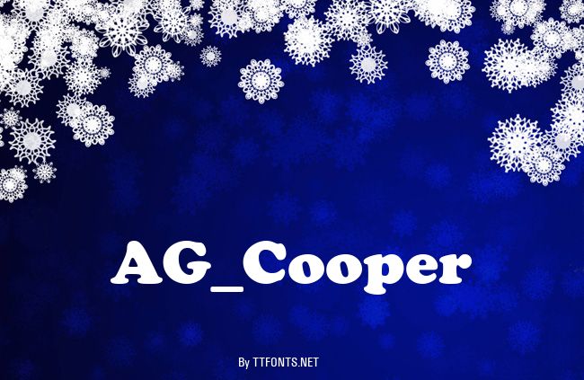 AG_Cooper example
