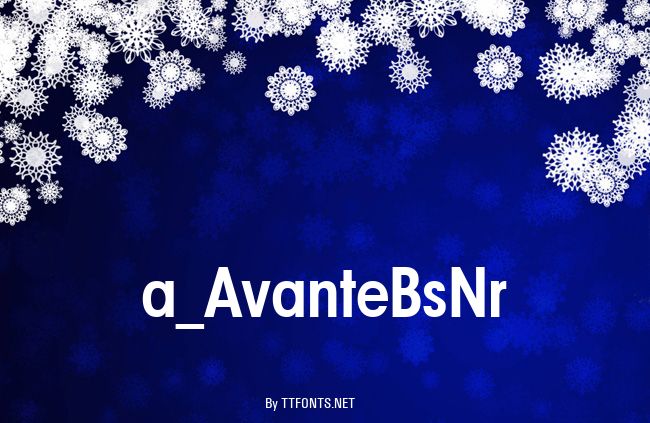 a_AvanteBsNr example