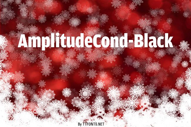 AmplitudeCond-Black example