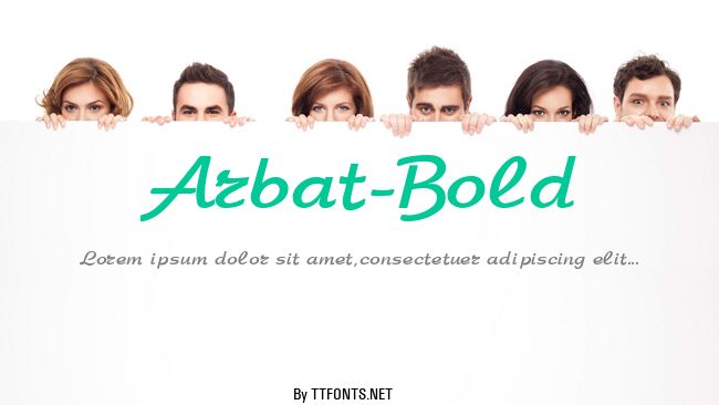 Arbat-Bold example