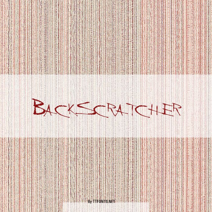 BackScratcher example