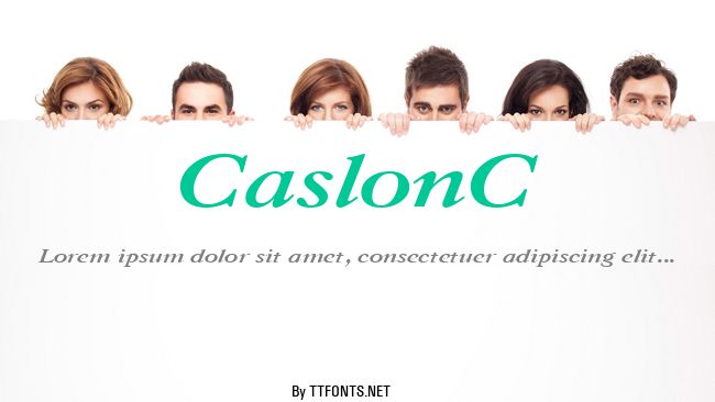 CaslonC example