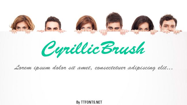 CyrillicBrush example