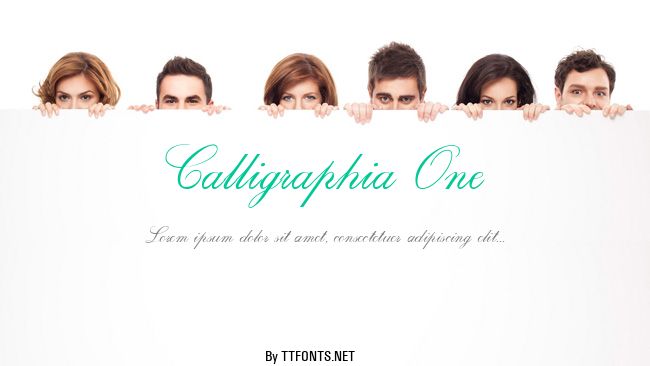 Calligraphia One example
