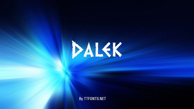 Dalek example