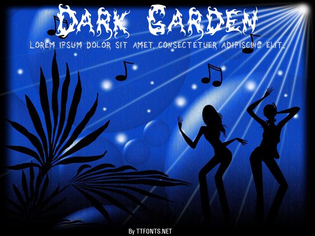 Dark Garden example