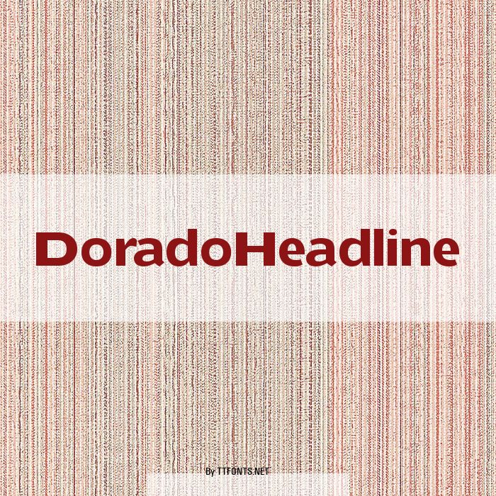 DoradoHeadline example