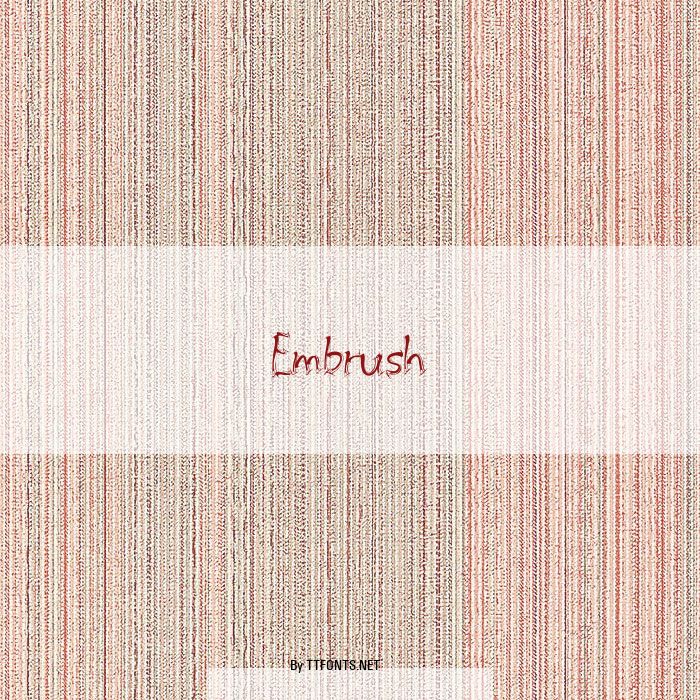 Embrush example