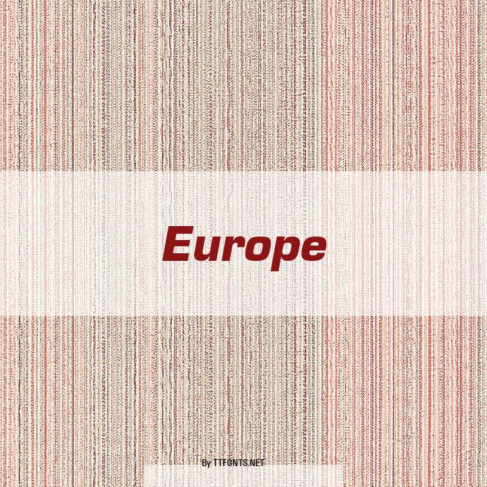 Europe example