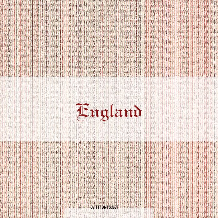 England example