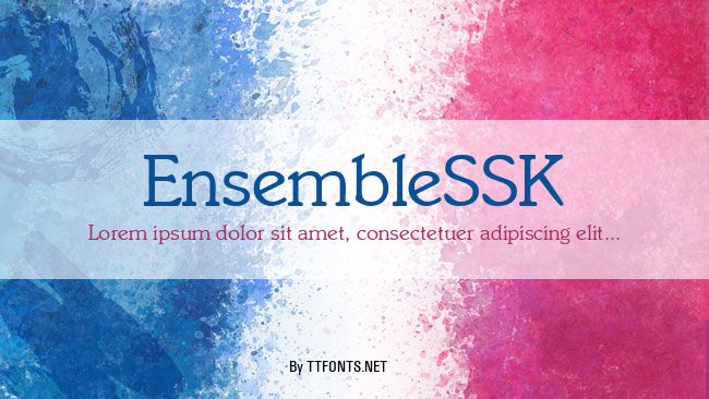EnsembleSSK example