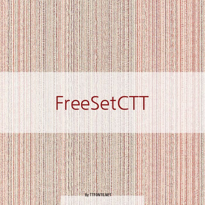 FreeSetCTT example