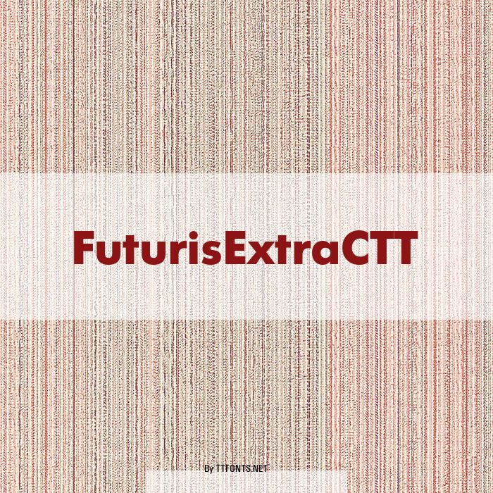 FuturisExtraCTT example