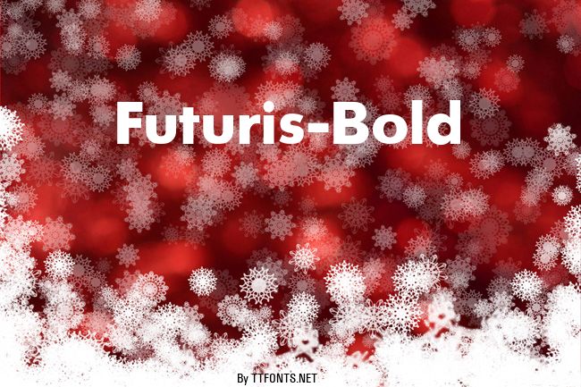 Futuris-Bold example