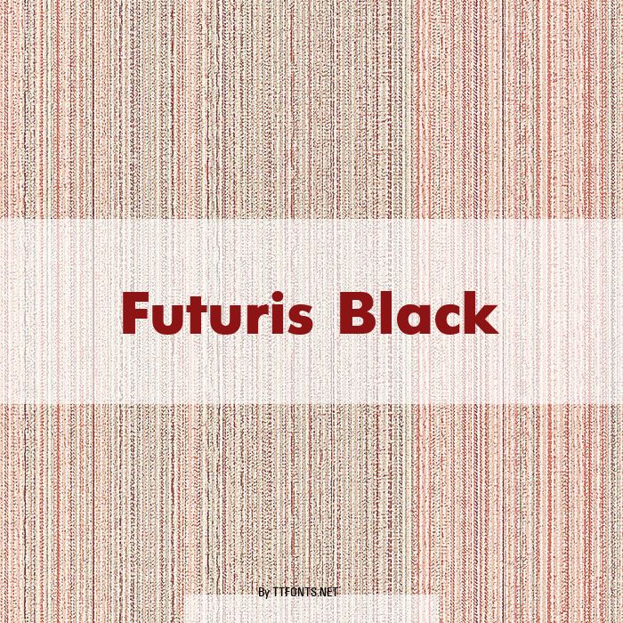 Futuris Black example