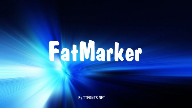FatMarker example
