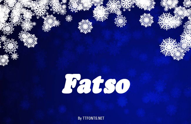 Fatso example