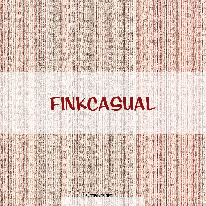 FinkCasual example