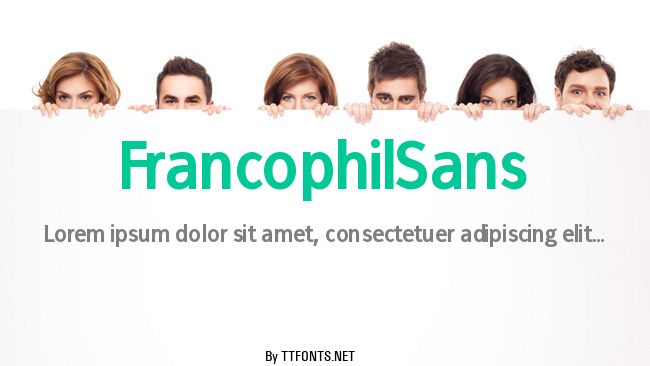 FrancophilSans example