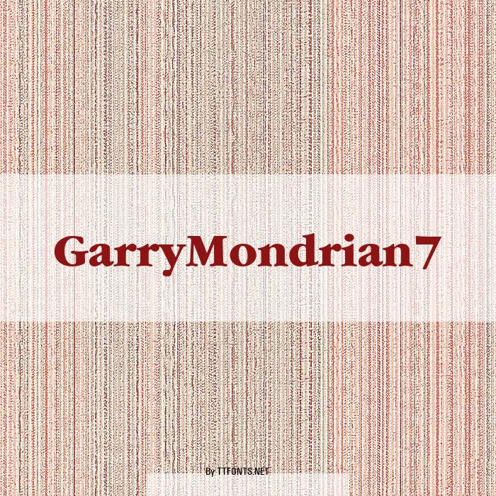 GarryMondrian7 example