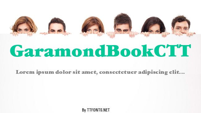 GaramondBookCTT example