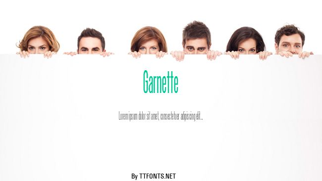 Garnette example