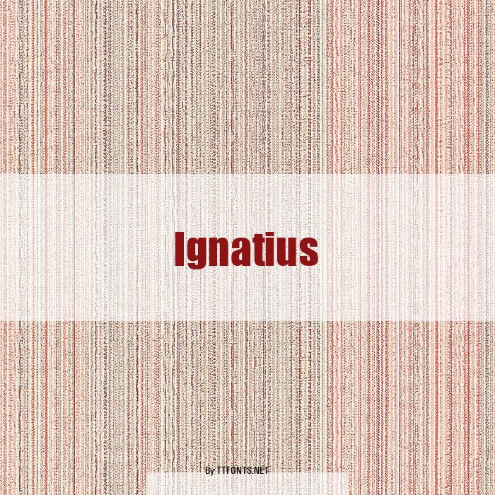 Ignatius example