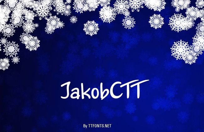 JakobCTT example