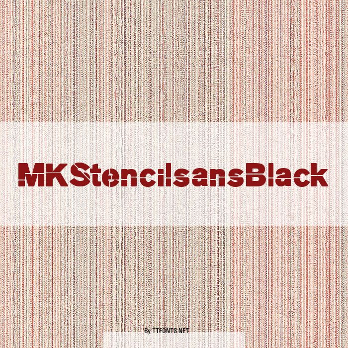 MKStencilsansBlack example