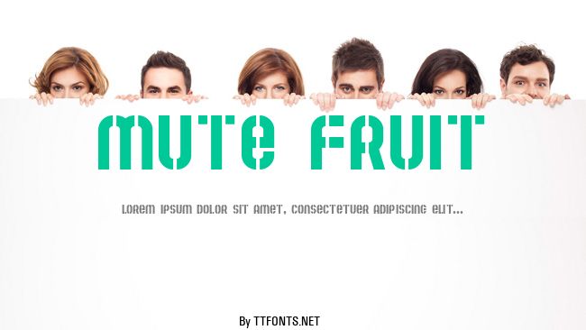 Mute Fruit example
