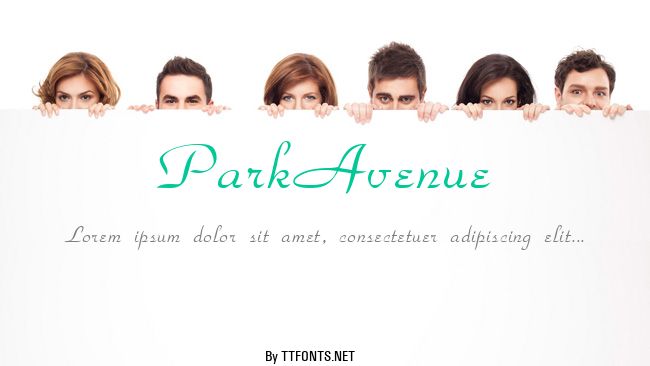 ParkAvenue example