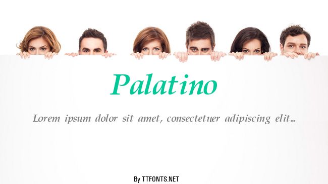 Palatino example