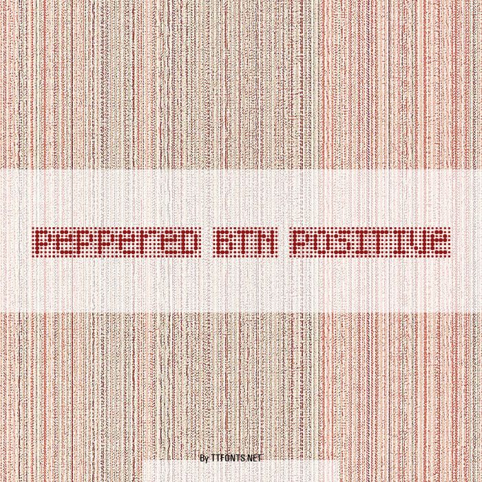 Peppered BTN Positive example