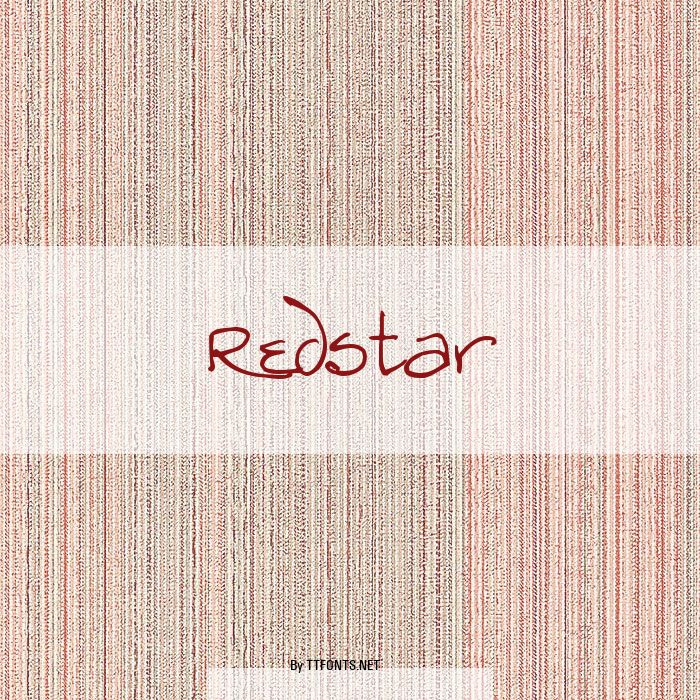 Redstar example