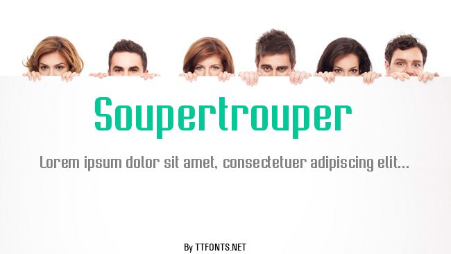 Soupertrouper example