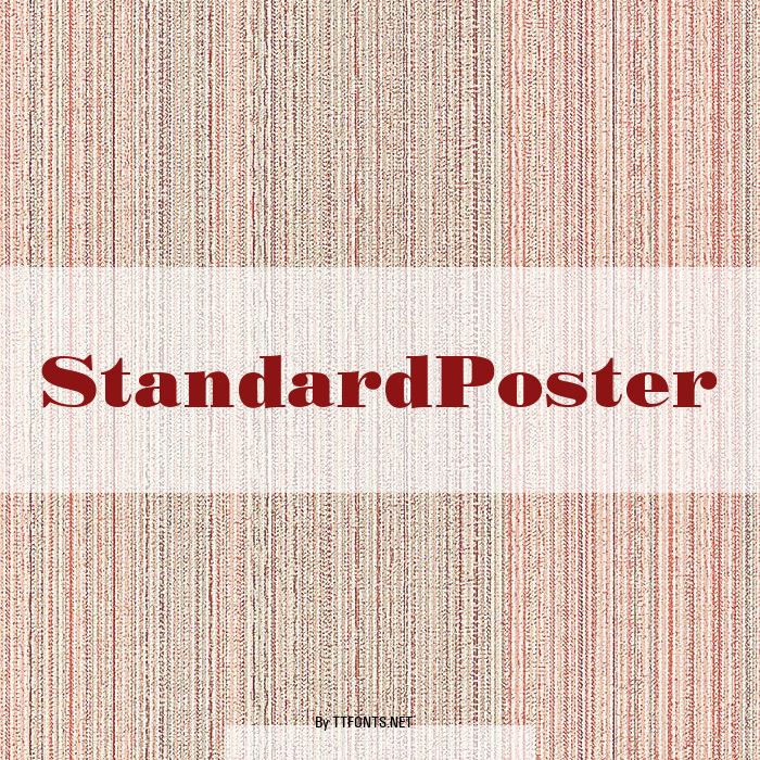 StandardPoster example