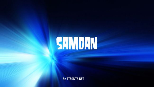 Samdan example
