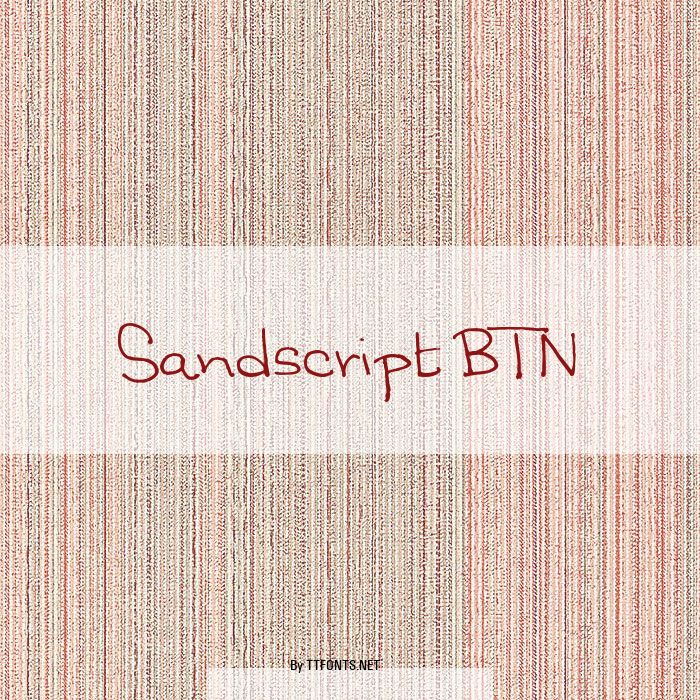 Sandscript BTN example