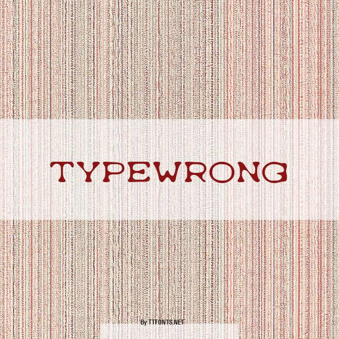 Typewrong example