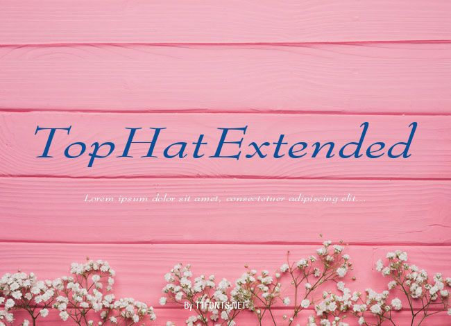 TopHatExtended example